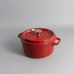 Cacerola Esmaltada Roja